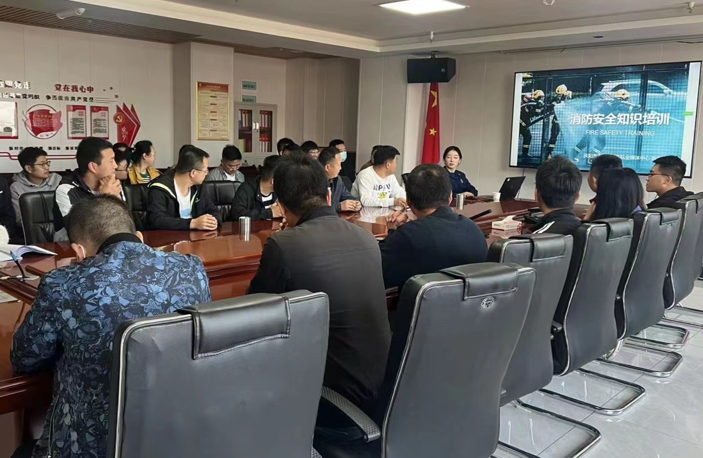 消防宣傳進信合、安全知識入人心